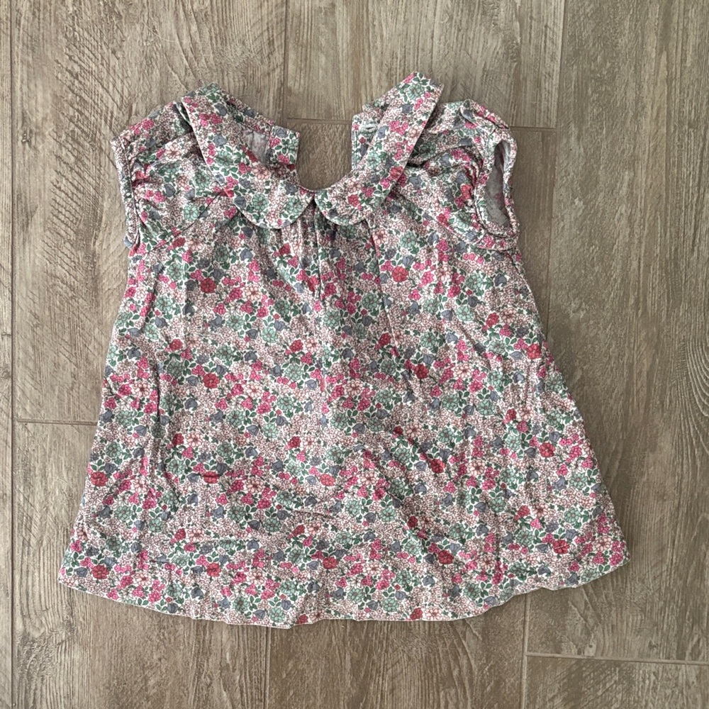 GAP Baby Corduroy Floral Dress